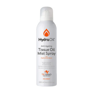 Hydra-Oil Tissue Oil Mist Spray. Spray-On Nourishment for Scars, Stretch Marks & Firm Skin